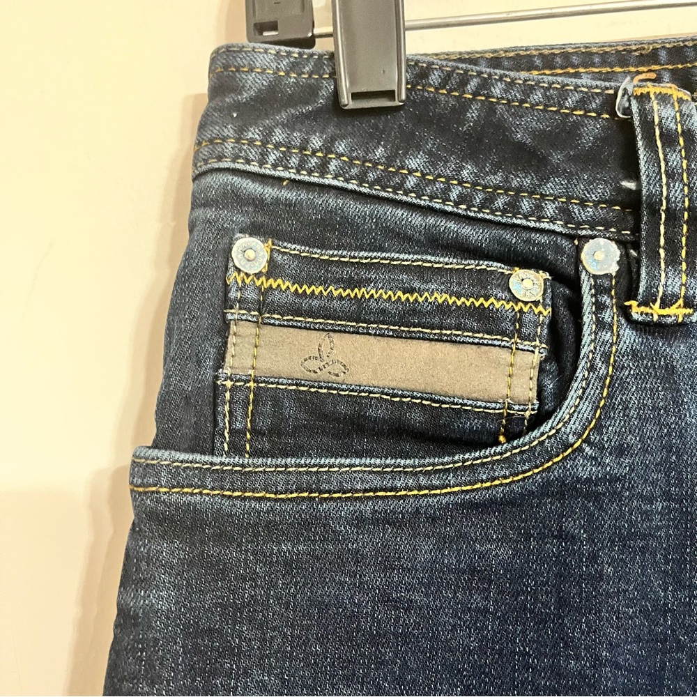 prAna Axiom Jeans‎ Men's 28X34 Blue Denim Dark Wash Outdoors Casual Hiking - Picture 3 of 11